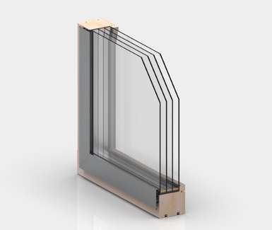 Quadruple glazing